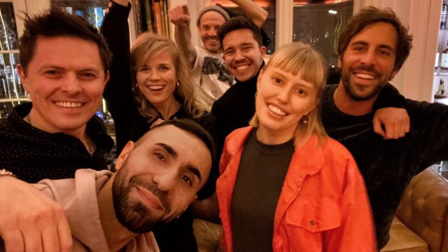 V.l.: Michael Patrick Kelly, MoTrip, Ilse DeLange, Jan Plewka, Nico Santos, LEA, Max Giesinger (Foto: TVNOW)