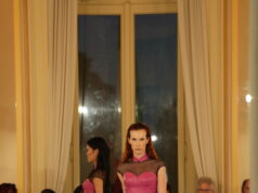 Nadine Pfaffeneder lief bereits das zweite Mal auf der Milano Fashionweek (c) Sparkle by Karen Chan